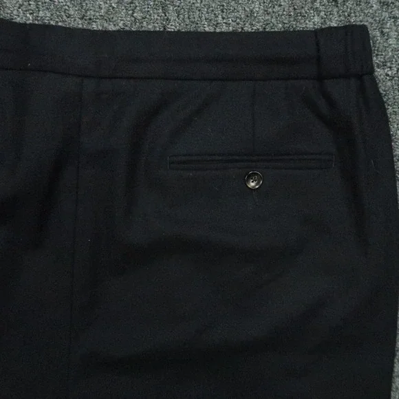 Suitsupply Pants Mens 36x34 Blue Ames Pleat Trouser Pure Wool Vitale Barberis - Picture 6 of 11